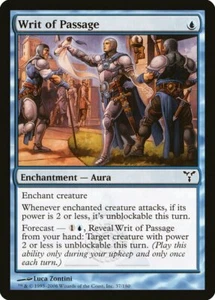 4 Writ of Passage 4x x4 - LP - Dissension - SPARROW MAGIC mtg - Picture 1 of 1