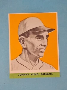 1963 KTAV Jewish Sports Champions Johnny Kling Chicago Cubs ⚾ - Imagen 1 de 2