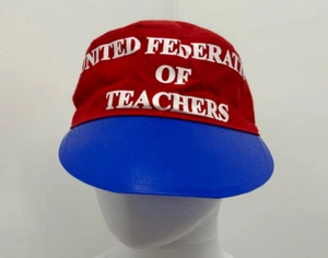 Vintage 70s/80s United Federation of Teachers Union Painters Hat - Picture 1 of 6