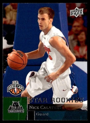 2009-10 Upper Deck Star Rookies Nick Calathes Rookie #221 - Image 1 of 2