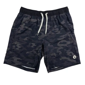 Neu ohne Etikett Vuori Kore Shorts 7" Schrittlänge Herren klein gefüttert Camouflage Kordelzug Fitnessstudio V302 - Bild 1 von 9