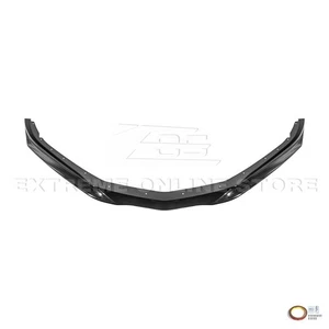 For 16-Up Camaro SS | T6 Style ABS GLOSSY BLACK Front Bumper Lip Splitter - Picture 1 of 10
