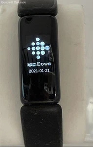 Fitbit Inspire HR Health/ Fitness Tracking Smartwatch w/Black Rubber Wristband - Photo 1 sur 6