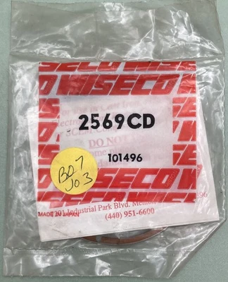 Nuevo Juego de Anillos de Pistón Wiseco 2569CD Genuino Foto 1 de 2