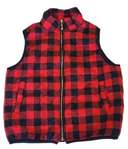 Chaleco acolchado a cuadros Buffalo para mujer talla grande - Imagen 1 de 8