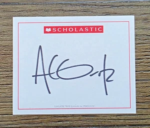 Libro firmado por ALAN GRATZ autógrafo Sharpie negro - Imagen 1 de 2