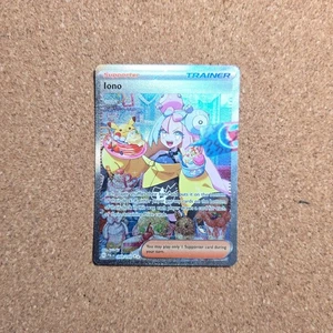 Juego de cartas coleccionables Pokémon Iono 269/193 Paldea Evolved Holo ilustración especial raro *B3 - Imagen 1 de 2