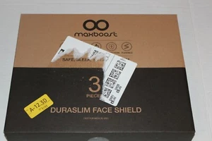 Maxboost Duraslim Face Shield Protection Pack of 3, NEW IN BOX - Picture 1 of 5