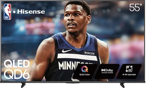Hisense 55" Class QD6 Series (2025 Model) QLED 4K UHD Smart Fire TV - Picture 1 of 12