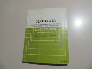 Toyota Land Cruiser J7 J8 RJ LJ FZJ PZJ HZJ HDJ Manuel de reparation suppl. 1993 - Bild 1 von 15