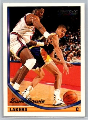 1993-94 Topps - Sam Bowie #318 - Image 1 of 2