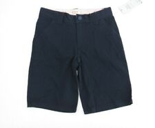 Cat & Jack Girls' Flat Front Stretch Uniform Shorts - Color Navy Size 8