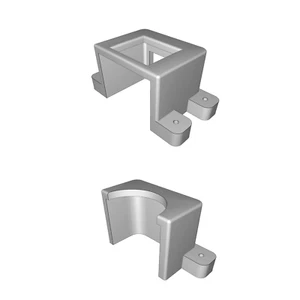 Wandhalterung Halterung für Pro-Max Steckdosenleiste - sichere Kabelmanagementlösung - Bild 1 von 3