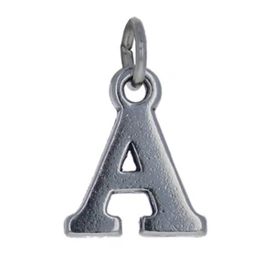 Argento sterling, ciondoli iniziali, ciondoli alfabeto, ciondoli lettera, argento 925 - Foto 1 di 4