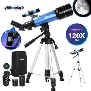 40070 Telescopes for Adults Kids Beginners with Adjustable Tripod Backpack - Picture 1 of 11