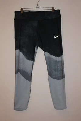 Nike Epic Lux Tight Fit Women's Pants XL XLARGE GRAY PRINT 931909 NEW - Image 1 of 4