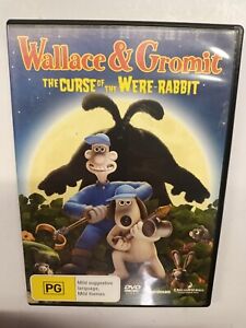 Wallace & Gromit ~ The Curse of the Were Rabbit ~ Region 4 ~ Free Postage aj664