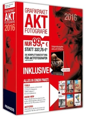 Franzis Grafikpaket Aktfotografie 2016 NEU - Bild 1 von 2