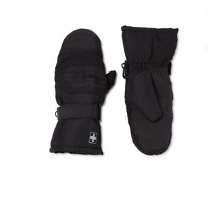 Swiss Tech performance gear Boys Ski Mittens black peak technology - Picture 1 of 9