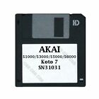 Akai S1000 / S5000 Floppy Disk Koto 7 Sn31031