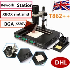 T862++ INFRARED IRDA BGA SMD SMT REWORK STATION SOLDERING WELDER MACHINE