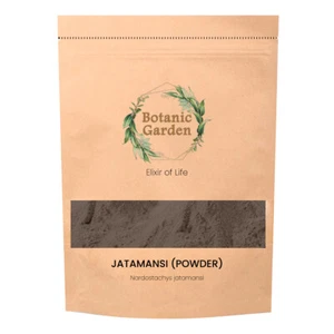 Jardín Botánico Jatamansi o Nardostachys Jatamansi 100 % puro polvo orgánico - Imagen 1 de 7