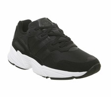 Mens Adidas Black Suede Lace Up Trainers Size UK 7 *Ex-Display