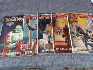 5 X The Wide World Magazine 1938 Good Fair Condition See Description For Titles - Picture 1 of 7