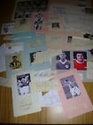 OVER+100+ASSORTED+AUTOGRAPHS+FROM+1920%27S+TO+2000%27S