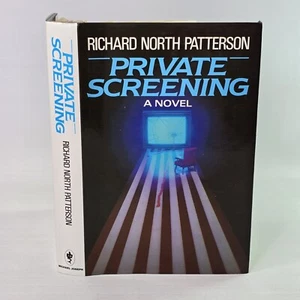 Private Screening by Richard North Patterson HC Book Terrorism Legal Thriller - Picture 1 of 17