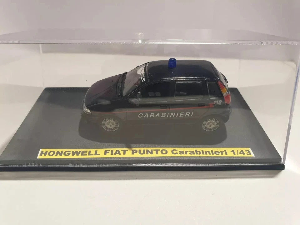 Modellino Die Cast HONGWELL FIAT PUNTO Carabinieri 1/43 - Immagine 1 di 1