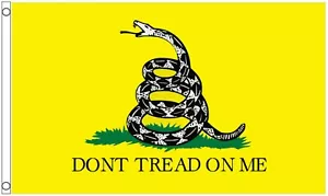 Gadsden Don't Tread On Me Polyester 5'x3' Flag - Picture 1 of 3