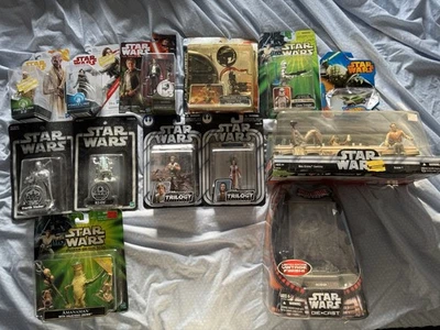 STAR WARS 14 фигурка смешанный лот винтажный новый Hasbro - Изображение 1 из 4