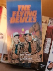 The Flying Deuces (VHS 1987) Classic Laurel & Hardy Comedy Black & White  - Picture 1 of 2
