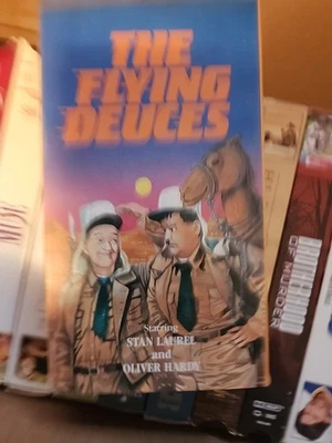 The Flying Deuces (VHS 1987) Classic Laurel & Hardy Comedy Black & White  - Image 1 of 2