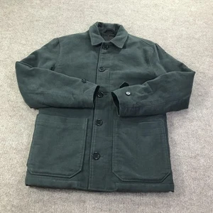 Banana Republic Jacke Herren Small Chore Mantel italienische Wolle Emmetex gefüttert Workwear - Bild 1 von 15