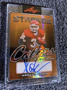 Marcus Allen 2024 Electrum Strange Colors Auto Chiefs Raiders 4/15 - Bild 1 von 2