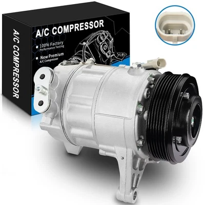 CO22160LC A/C Compressor for Buick Allure LaCrosse Cadillac SRX Saab 3.0L 3.6L - Image 1 of 4