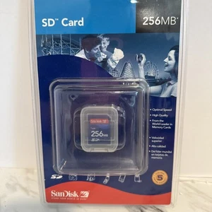 SanDisk - 256MB SD Memory Card For Digital Cameras PDAs for SD Compliant Slot - Picture 1 of 2