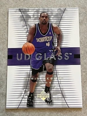 2003-04 UD Glass #49 Chris Webber NBA Sacramento Kings - Image 1 of 3