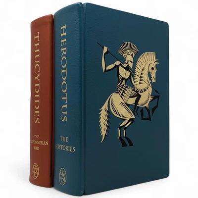 The Histories HERODOTUS & Peloponnesian THUCYDIDES Folio Society LIMITED EDITION - Imagem 1 de 4