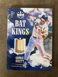 2018 Panini Diamond Kings Bat Kings Holo Gold #ed 12/49! George Brett #BK-GB HOF