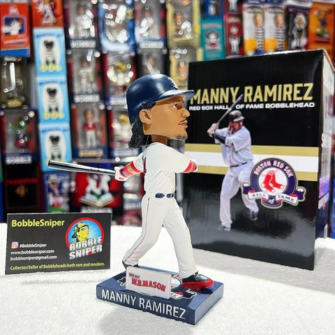 MANNY RAMIREZ Boston Red Sox "Hall of Fame" 2020 SGA MLB Bobblehead Cover