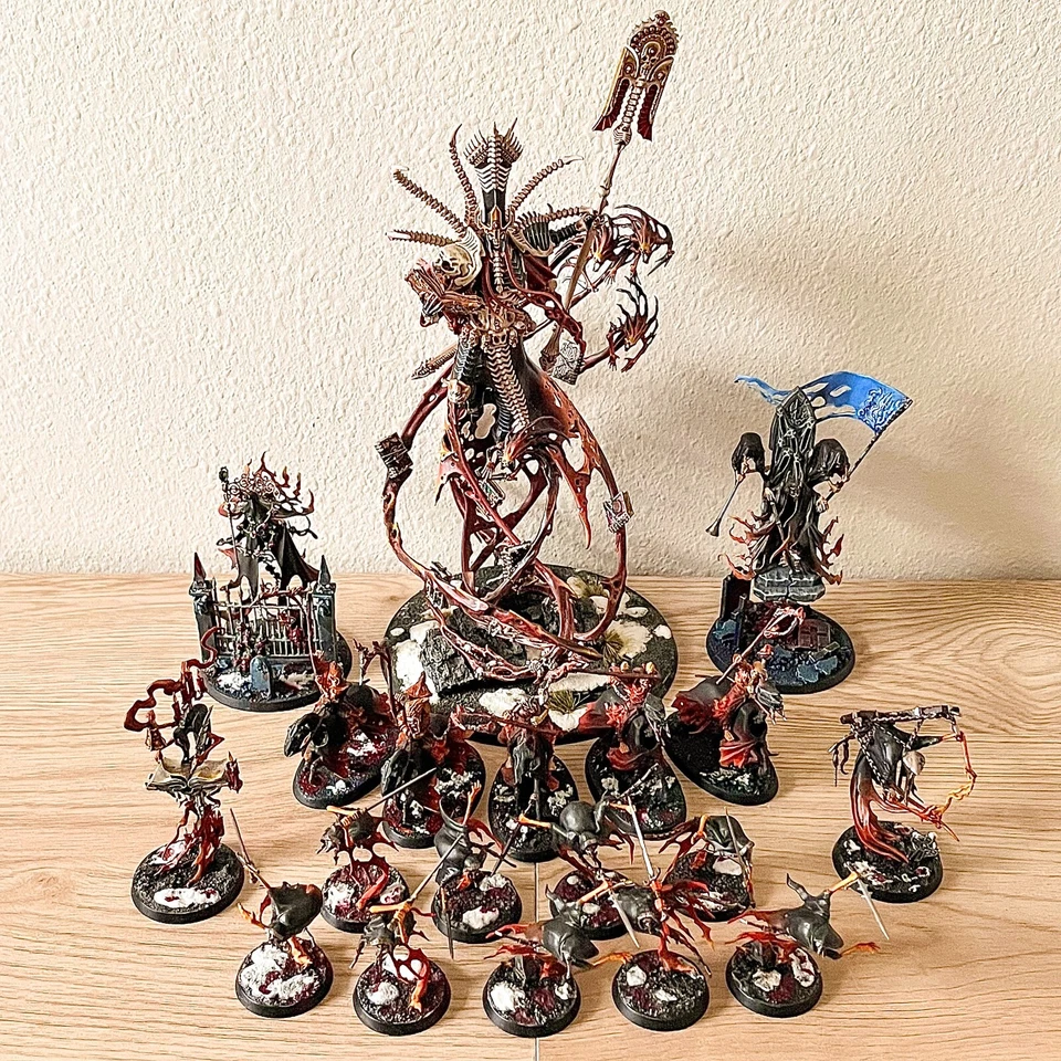 Warhammer Age Of Sigmar - Painted Nighthaunt Army - BoxedUp (182) - Image 1 of 1