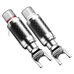 CF201(R) Official FURUTECH High end grade Y lug terminal (Pair) From Japan - Picture 1 of 1