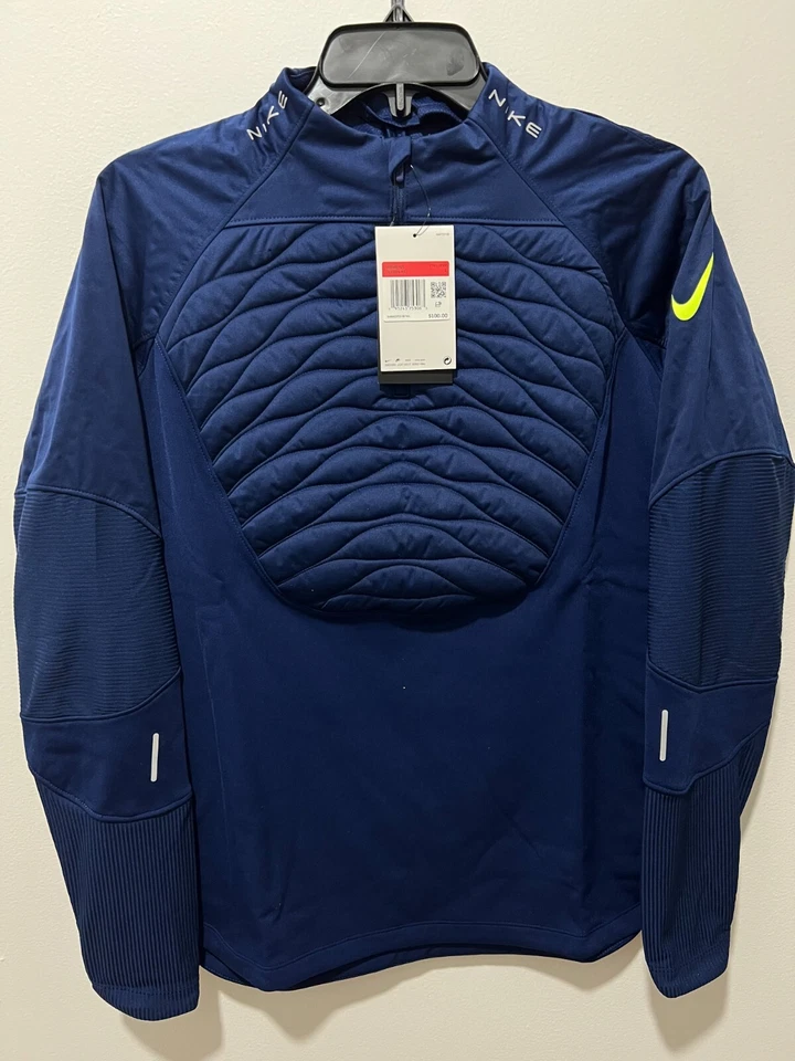 Nike Womens Therma-FIT Strike Winter Warrior Padded Drill Top DD0694-492 Size M