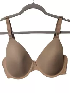 Maidenform Full Coverage BH Nude Hellbraun Gepolstert Bügel 38DD T-Shirt Bra - Bild 1 von 5