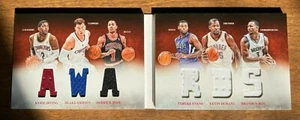 2012 Panini Preferred KYRIE IRVING KEVIN DURANT Awards Jersey Patch Booklet /199 - Picture 1 of 2
