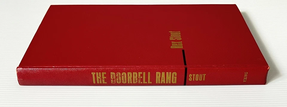 The Doorbell Rang by Rex Stout Nero Wolf Mystery HC 1965 Foto 1 de 4