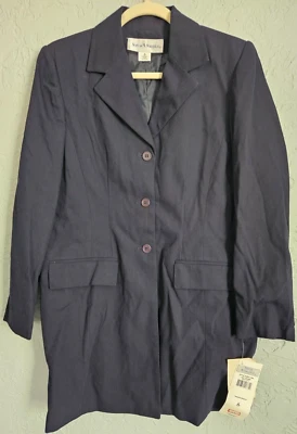Norton McNaughton Women's Navy Jacket/ US Size 6/ Women's Apparel/ Officewear - Image 1 of 4